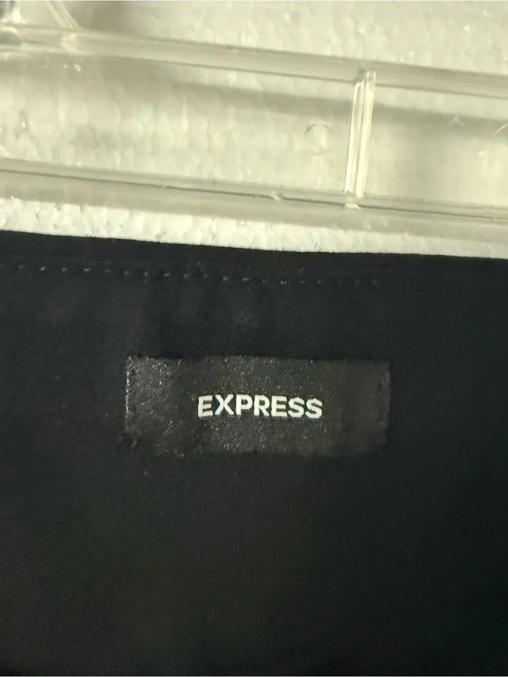 Express Ponte Pants Women XXL Black Pull On Ankle Elastic Waist Stretch Rayon